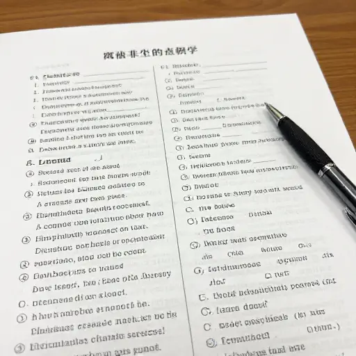 请确保你的名字在试卷的顶部。