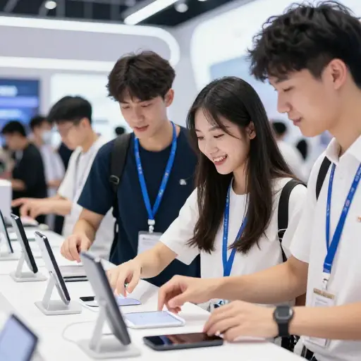 中国的年轻人通常能快速适应新技术。