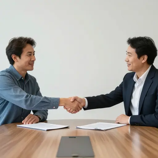 双方同意相互让步以解决争论。