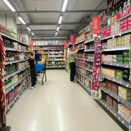 商店里有很多东西在打折出售。