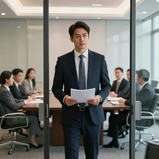 他被传唤参加会议。