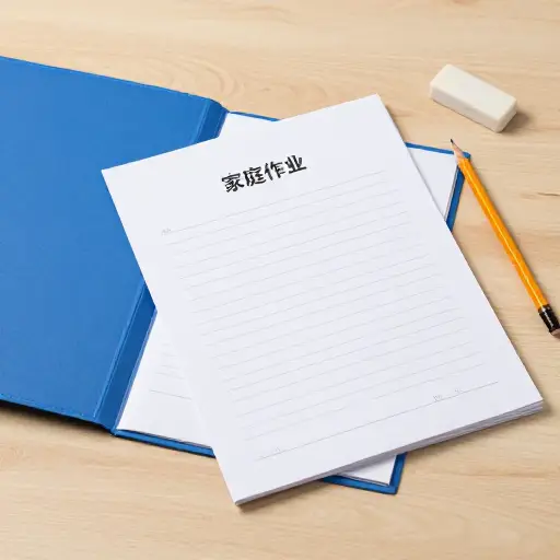 我需要一个文件夹来整理我的家庭作业。