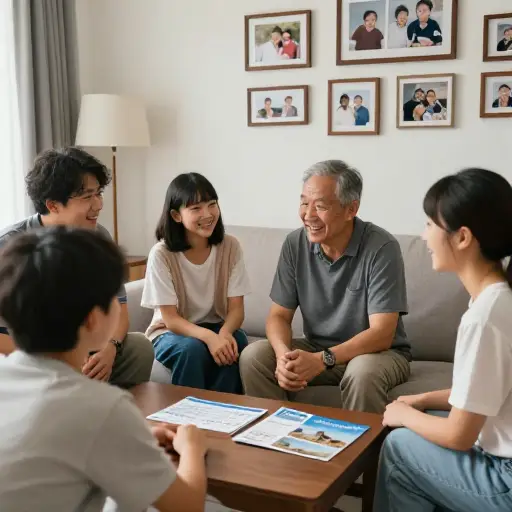 他们推迟了假期以便参加家庭重聚。