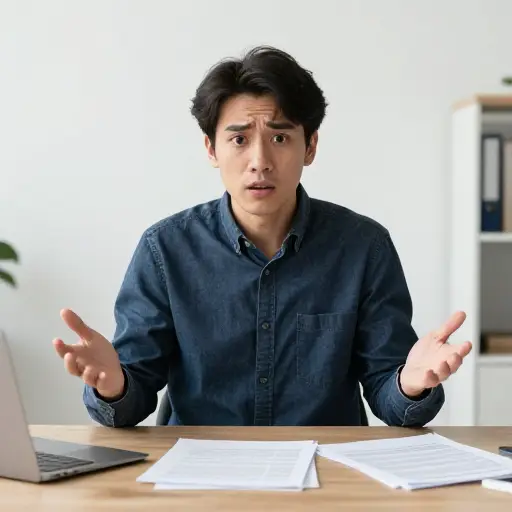 请相信我，那份丢失的报告与我无关。
