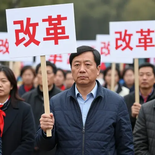 他是一位支持彻底政治改革的激进分子。