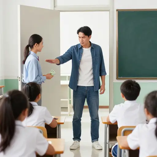 他无法容忍任何人为了钱而打扰孩子们的生活。