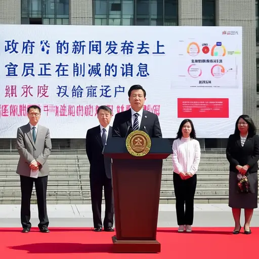 由于经济不景气，政府宣布大幅削减教育预算。