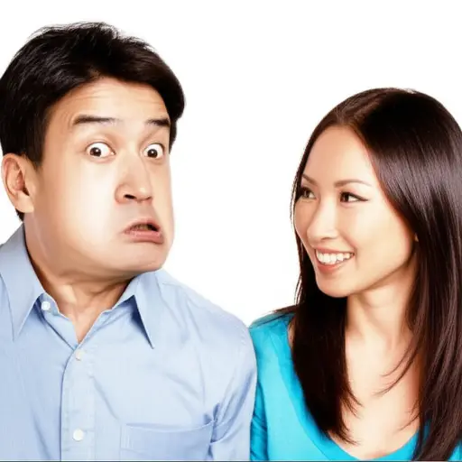 他滑稽的表情总是让我微笑。