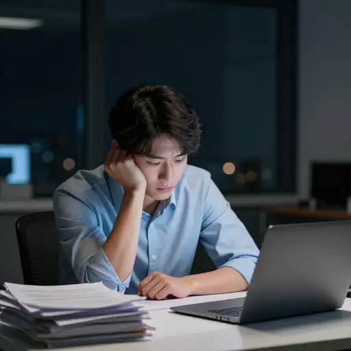 我真的很钦佩你的耐力、承诺和你追求成为公司有史以来最年轻副总裁之一的渴望，但这真的值得吗？