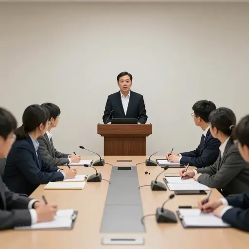 在新闻发布会上，公司发言人就新产品回答了问题。