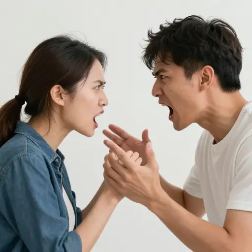 那是一场脾气暴躁的交流。