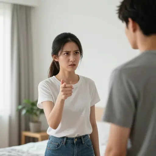我理解她为什么生气，但没必要用那种语言。