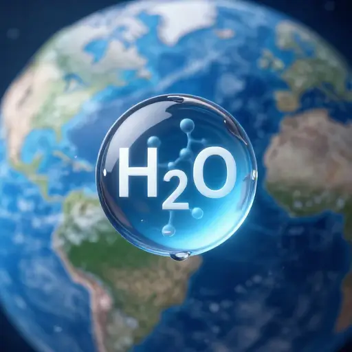水的化学式H2O，是地球上所有生命的基础。