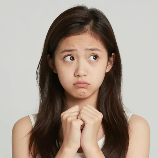 "我做了什么错事吗？" 她天真地问道。