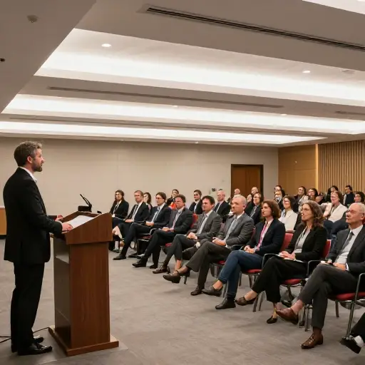 有许多来自不同行业的演讲，其中一些非常有信息量且有趣。