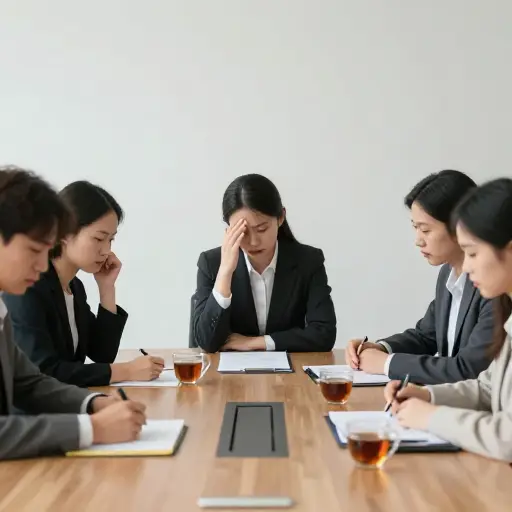 他粗俗的评论让整个会议变得很尴尬。