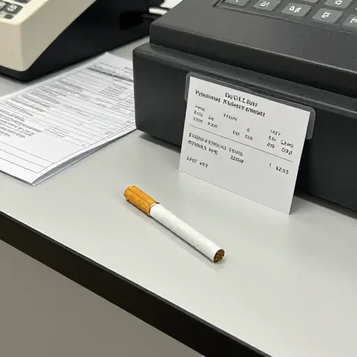 最近对香烟征收了很高的税。