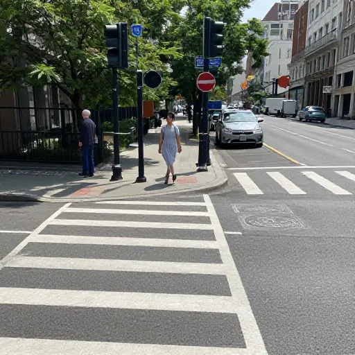 要到达目的地，在十字路口后向右转。