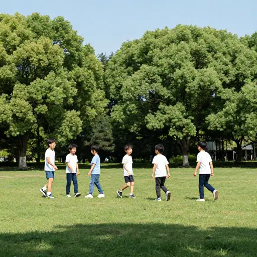 在那些日子里，我们每天都会在外面玩。