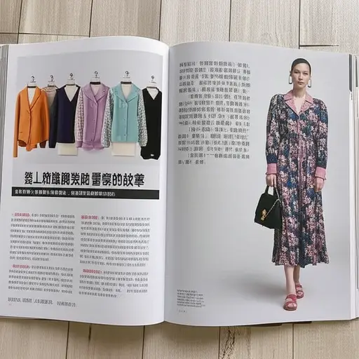 这本杂志里有很多关于时尚的文章。
