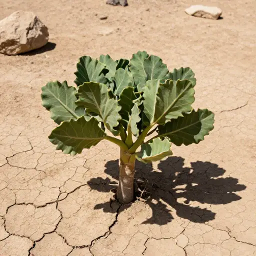 这种植物非常强健，能在干旱条件下存活。