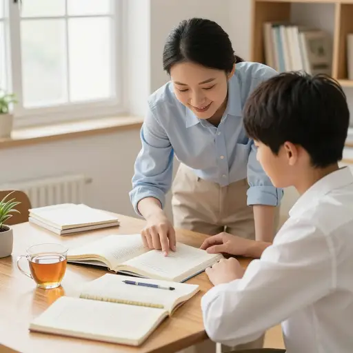 这意味着你不必和老师从头开始。