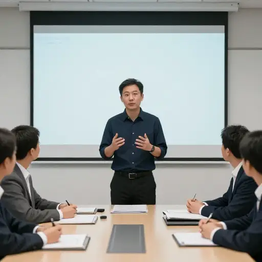 会议期间，他力劝所有人支持这项新倡议。