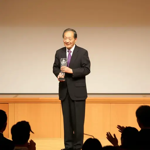 这位科学家因其重大发现而获得了极高的荣誉。