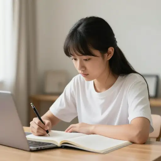 不要让她从学习中分心。