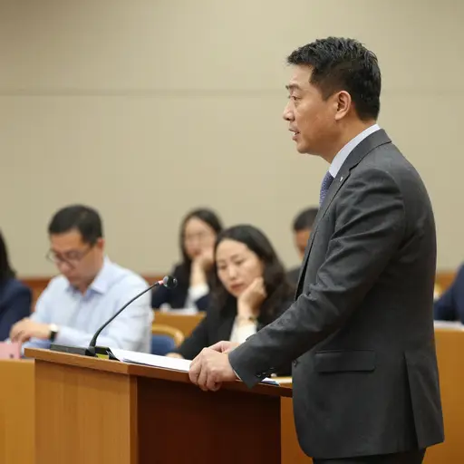 主旨演讲者的发言乏味无聊，一半的听众都在看手表。