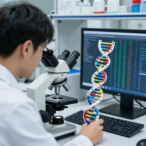 现代技术让我们能够探索像遗传学这样的新领域。