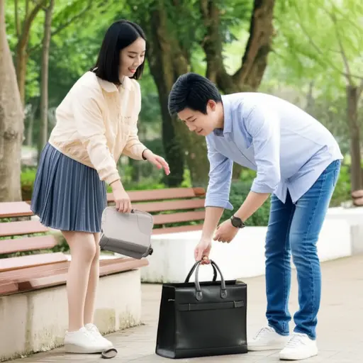 朱尔斯，你能帮我拿一下包吗？