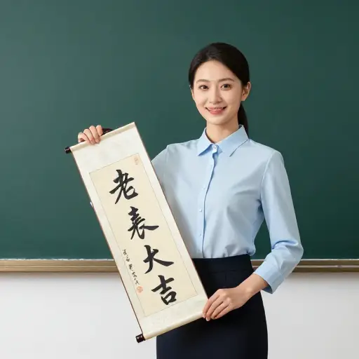 老师以一个古老的中国谚语开始了她的讲座。