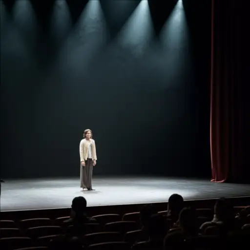 这场演出是个彻底的失败，观众纷纷提前离场。