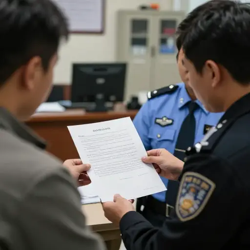 目击者向警方提供了一份详细的书面陈述。