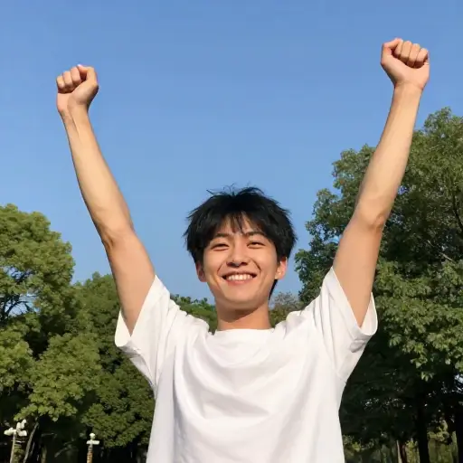 当他听到这个好消息时，他会欣喜若狂。