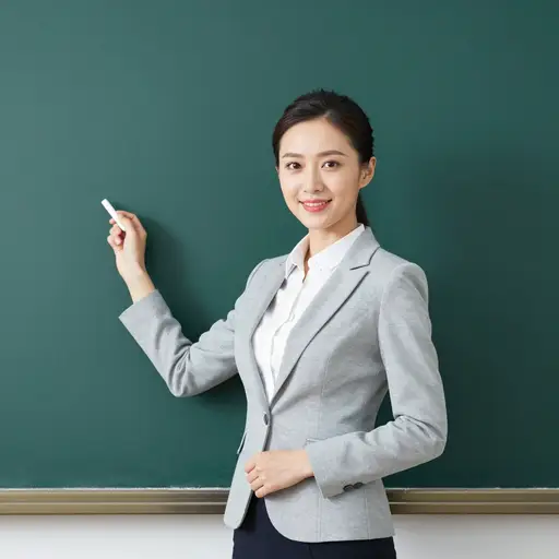 她具备教授高等数学的资格。