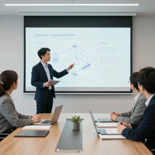 开会前，我会向你说明新项目的情况。