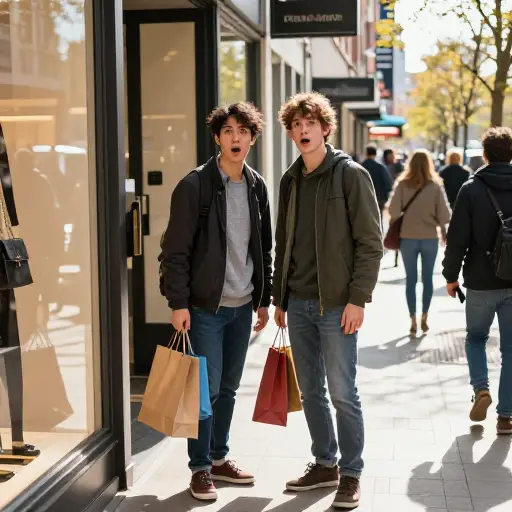 我今天下午出去购物时偶然遇到了马克。