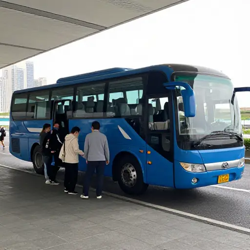 机场和市中心之间有便捷的穿梭巴士服务。