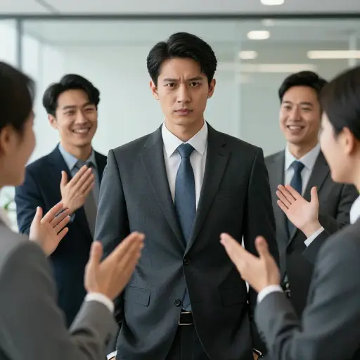 他对奉承免疫。