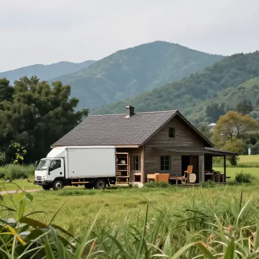 他们最近搬到乡下是一个很大的变化。