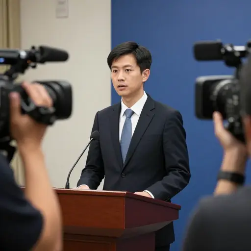 记者在新闻发布会上提出了一系列问题。