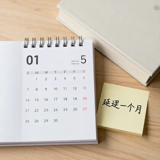 这些延误使出版日期推迟了一个月。