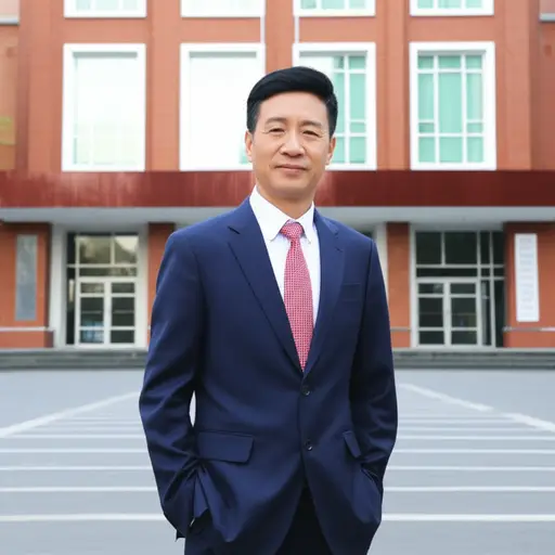 劳森先生是我们学校的校长。