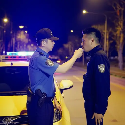 警察以酒后驾驶的罪名登记了这名司机。