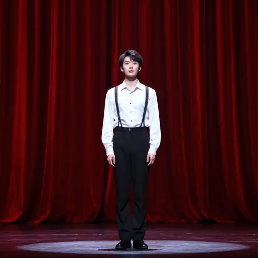 明天，我将在戏剧中表演。