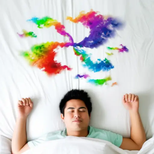 我昨晚做了一个奇怪的梦。