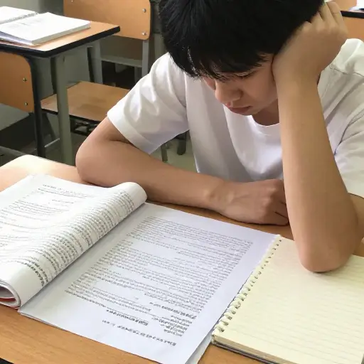 我历史考试没及格——不过，另一方面，我也没有为它做太多学习。