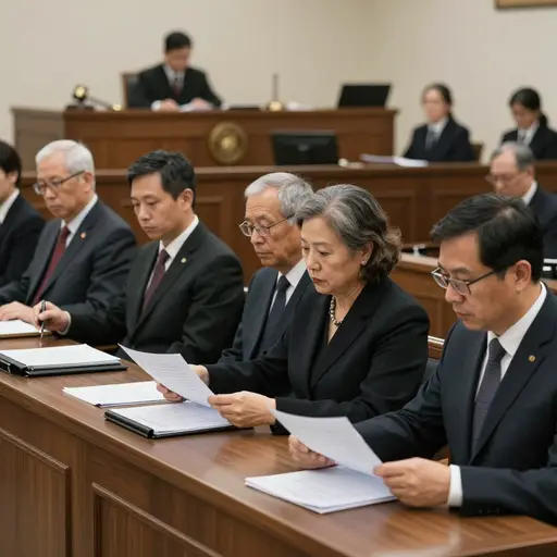 审查所有证据后，陪审团得出结论，被告是无辜的。